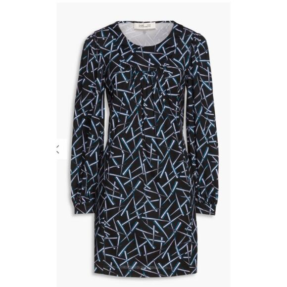DIANE VON FURSTENBERG Noelle Dress Size Small - Picture 3 of 6